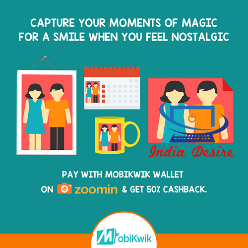 India Desire : Mobikwik Zoomin 50% Cashback offer: Get Flat 50% cashback On Zoomin Through Mobikwik Wallet